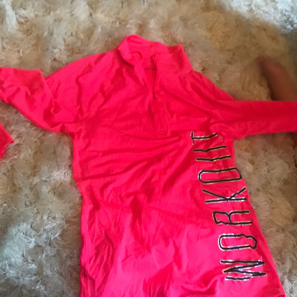 workout pullover - Picture 2 of 2